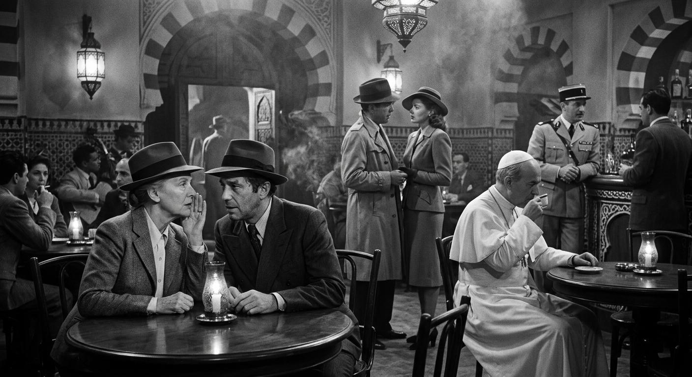 Casablanca Coalition Meeting in Rick's Cafe