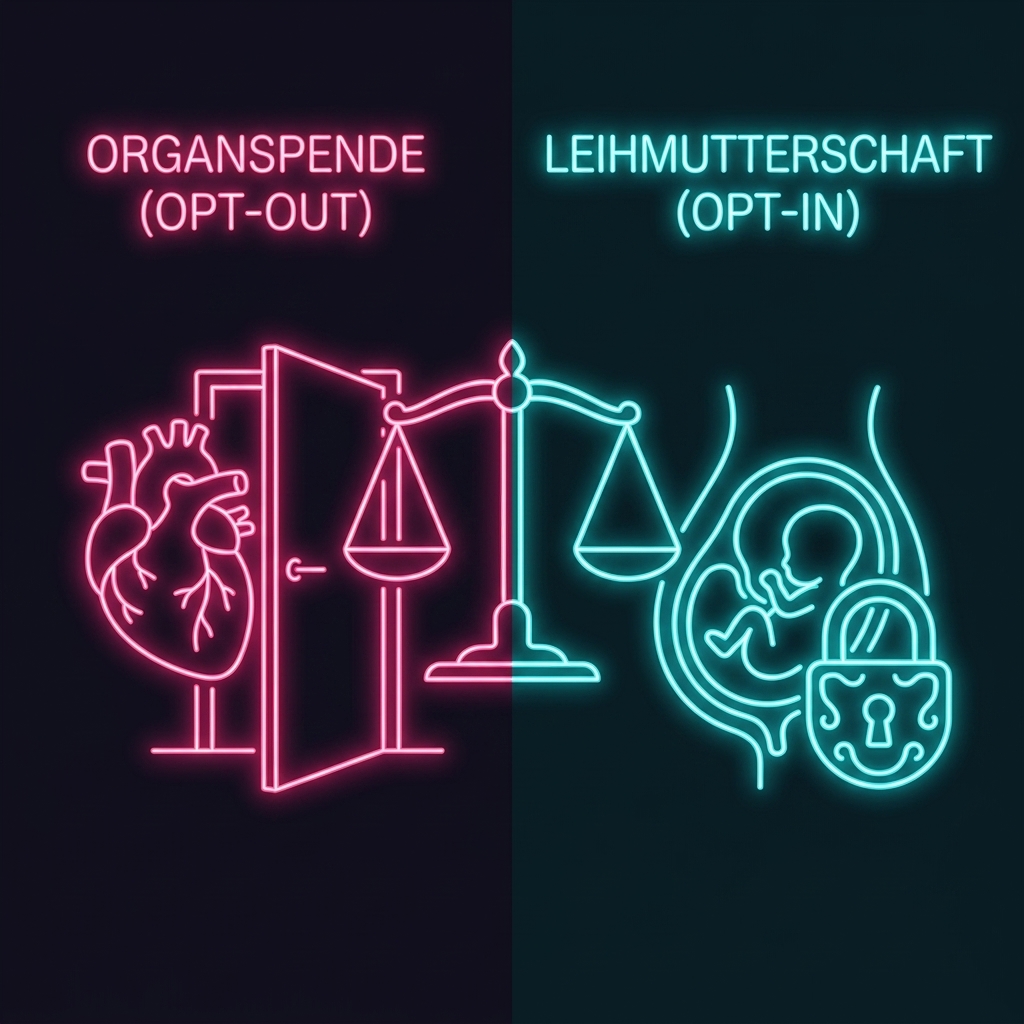 Organspende vs Leihmutterschaft Initial